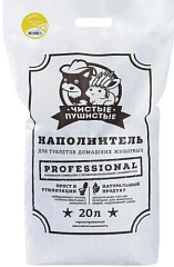 "Чистые пушистые комкующийся банан" 20л
