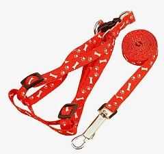 Шлейка с поводком "Эконом" 1,5см*1шт