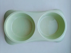 Миска для животных двойная 2*0,4л арт.169