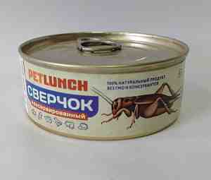 Petlunch сверчок консервированный 40гр