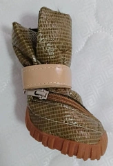 Ботинки зимние с косым замком размер 10