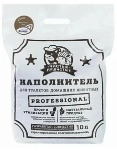 "Чистые пушистые комкующийся кокос" 10л