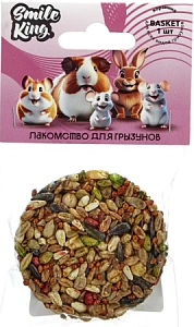 Smile King лак-во д/грызунов корзинка ягодная 40гр