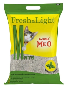 A-Soli ультракомкующийся Fresh&Light с ароматом мяты 4кг/5л*4