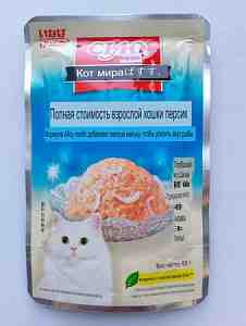 Inaba Ciao пауч для кошек №2 мальки тунца с куриной грудкой 60гр.