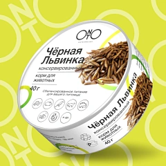 ONTO Чёрная львинка консервированный 40гр