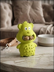 3085 Игрушка для собак монстр пищащий литой 14см