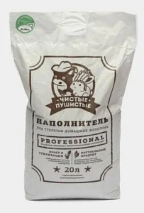 "Чистые пушистые комкующийся классический" 20л